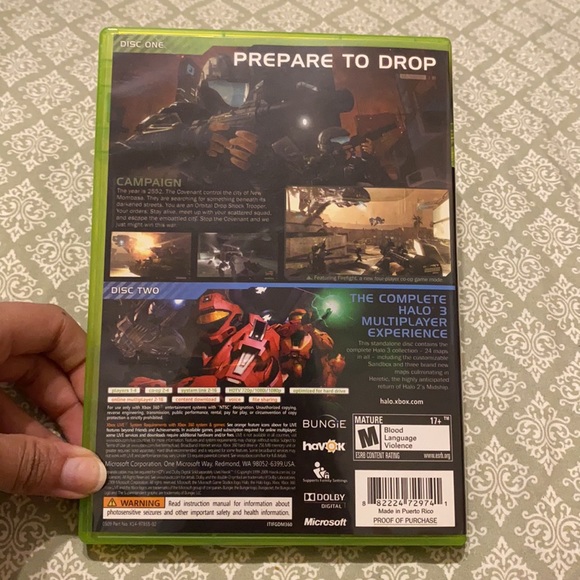 Xbox 360 HALO Game Bundle - Picture 7 of 16